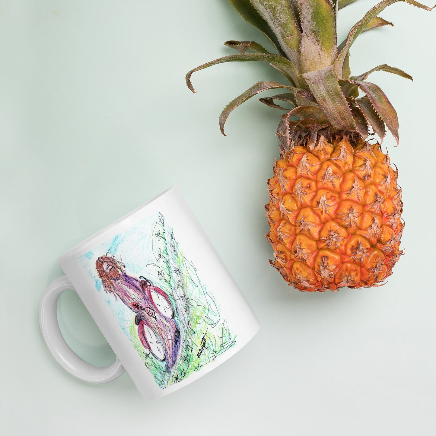 "Jesus Christ on a bicycle" Mug