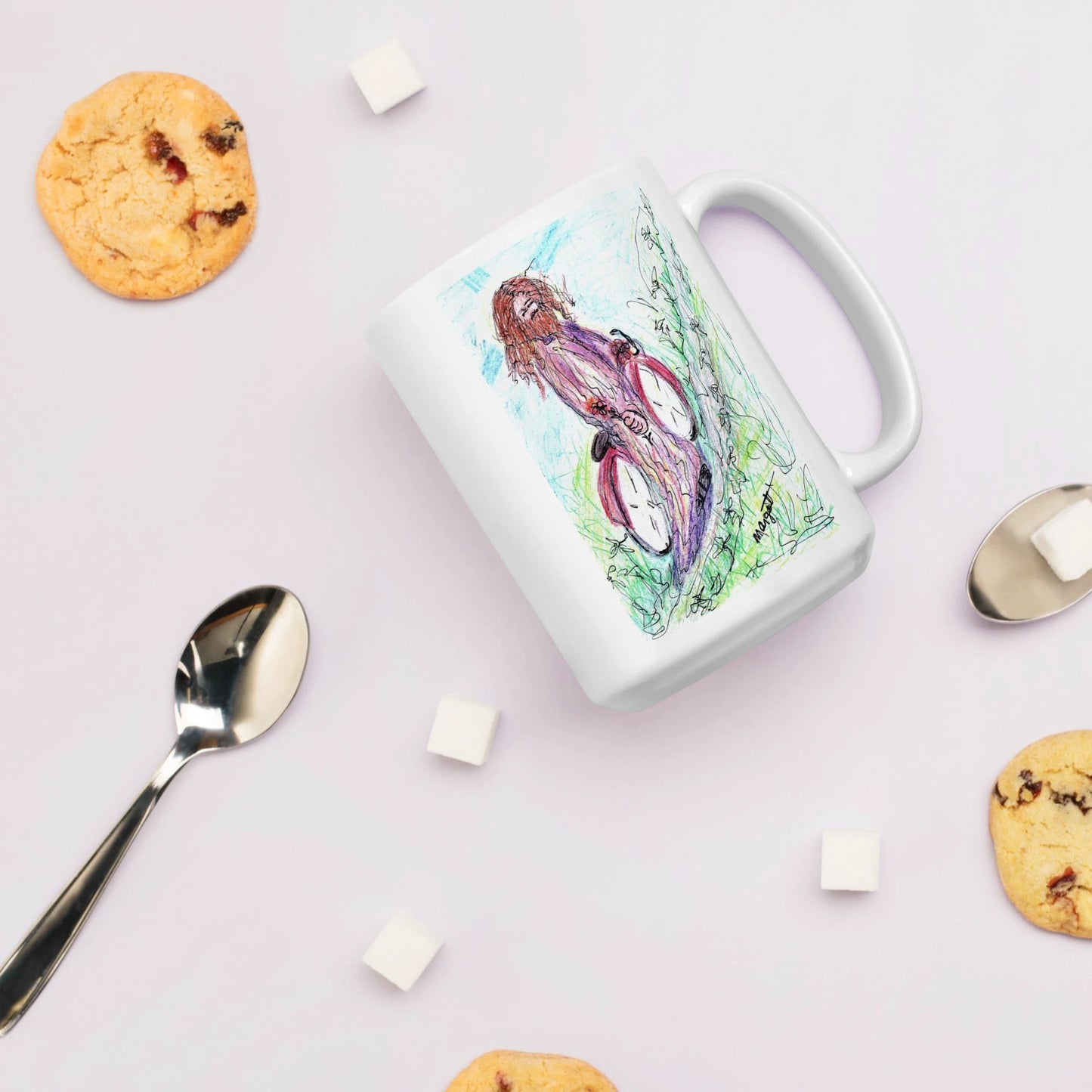 "Jesus Christ on a bicycle" Mug