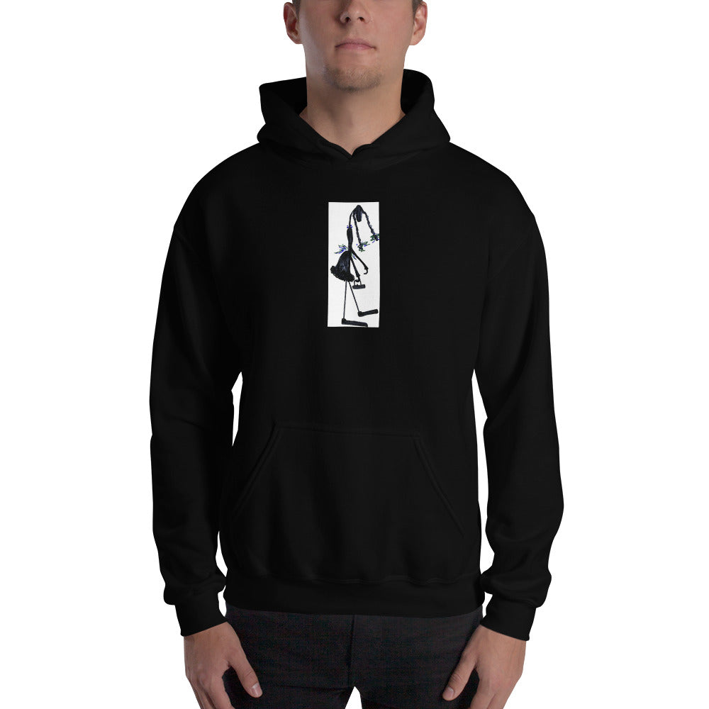 Artistic Hooded Sweatshirt