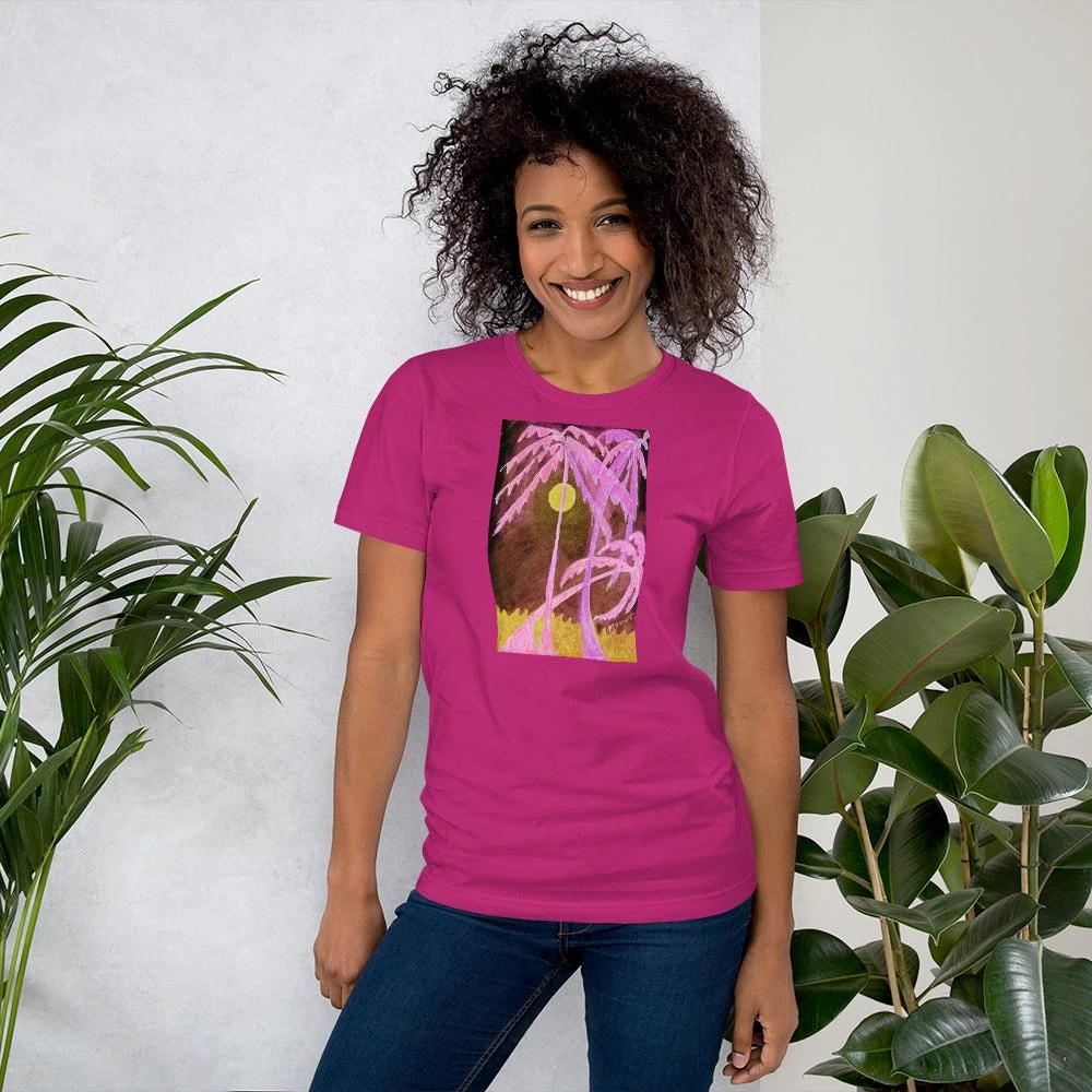 Bella + Canvas 3001 Unisex Short Sleeve Jersey T-Shirt with Tear Away Label