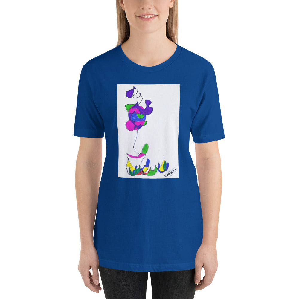 Short-Sleeve Unisex Artistic T-Shirt / Artist -Margot House
