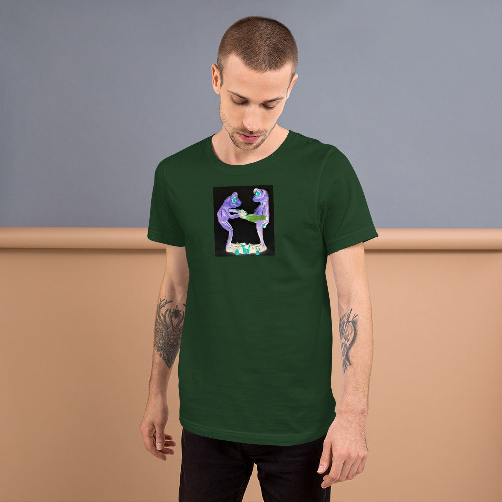 Frog Surprise Short-Sleeve Unisex T-Shirt / Created by Bryan Ameigh