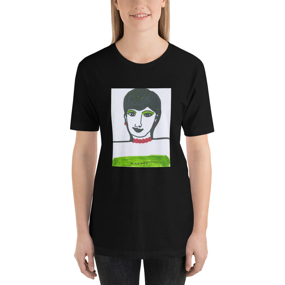 Short-Sleeve Unisex Artistic T-Shirt / Artist -Margot House