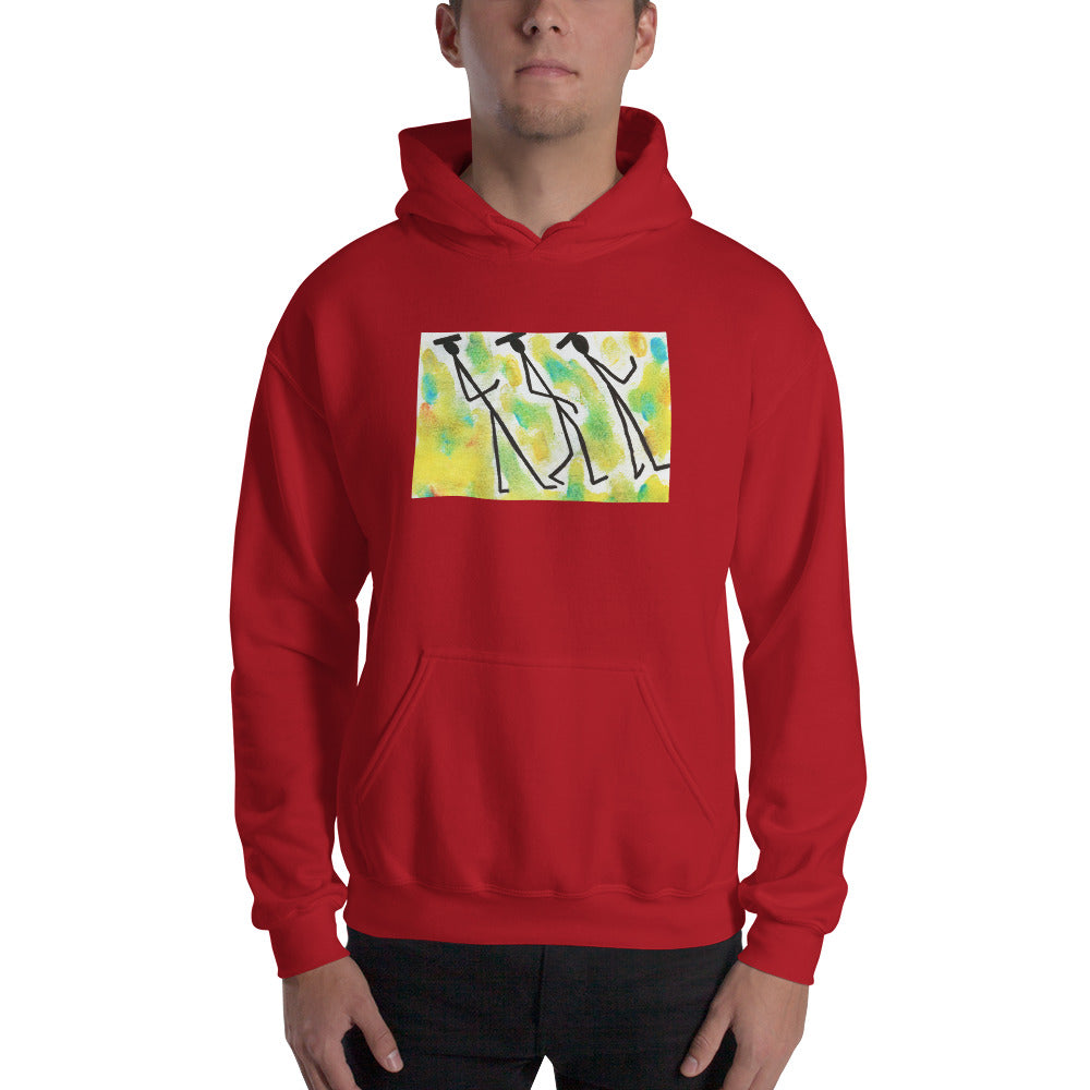 Artistic Hooded Sweatshirt