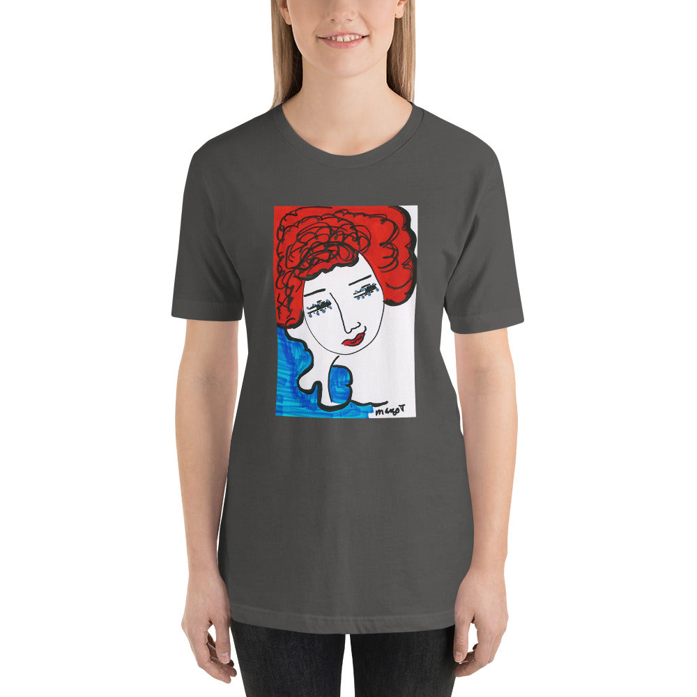 Short-Sleeve Unisex Artistic T-Shirt / Artist - Margot House