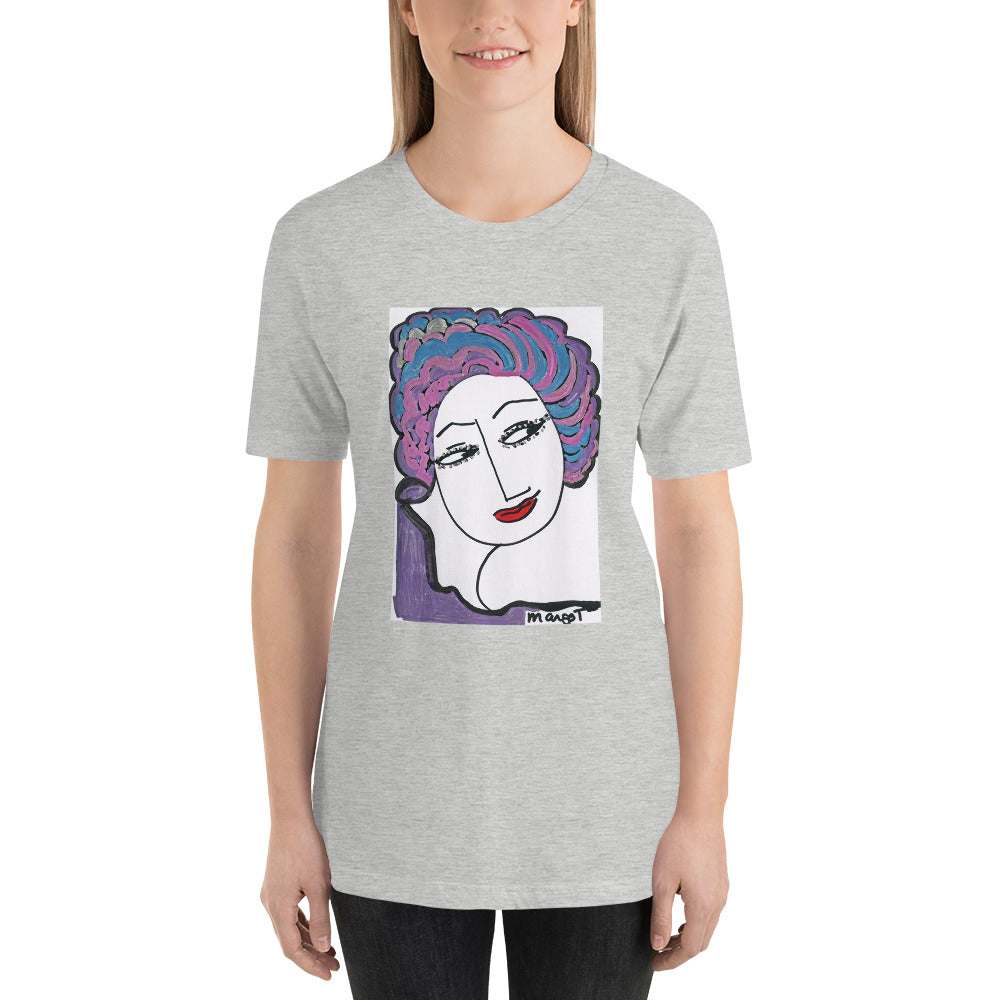 Short-Sleeve Unisex Artistic T-Shirt / Artist - Margot House