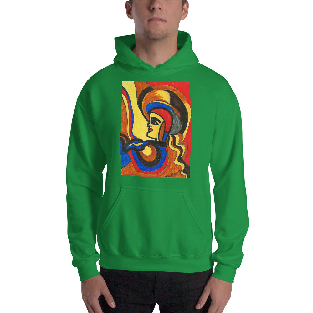 Artistic Hooded Sweatshirt