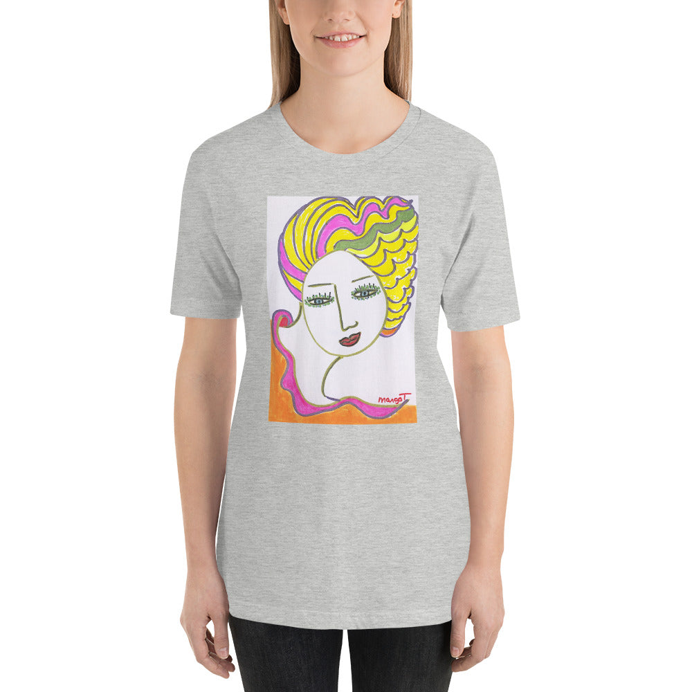 Short-Sleeve Unisex Artistic T-Shirt Artist - Margot House
