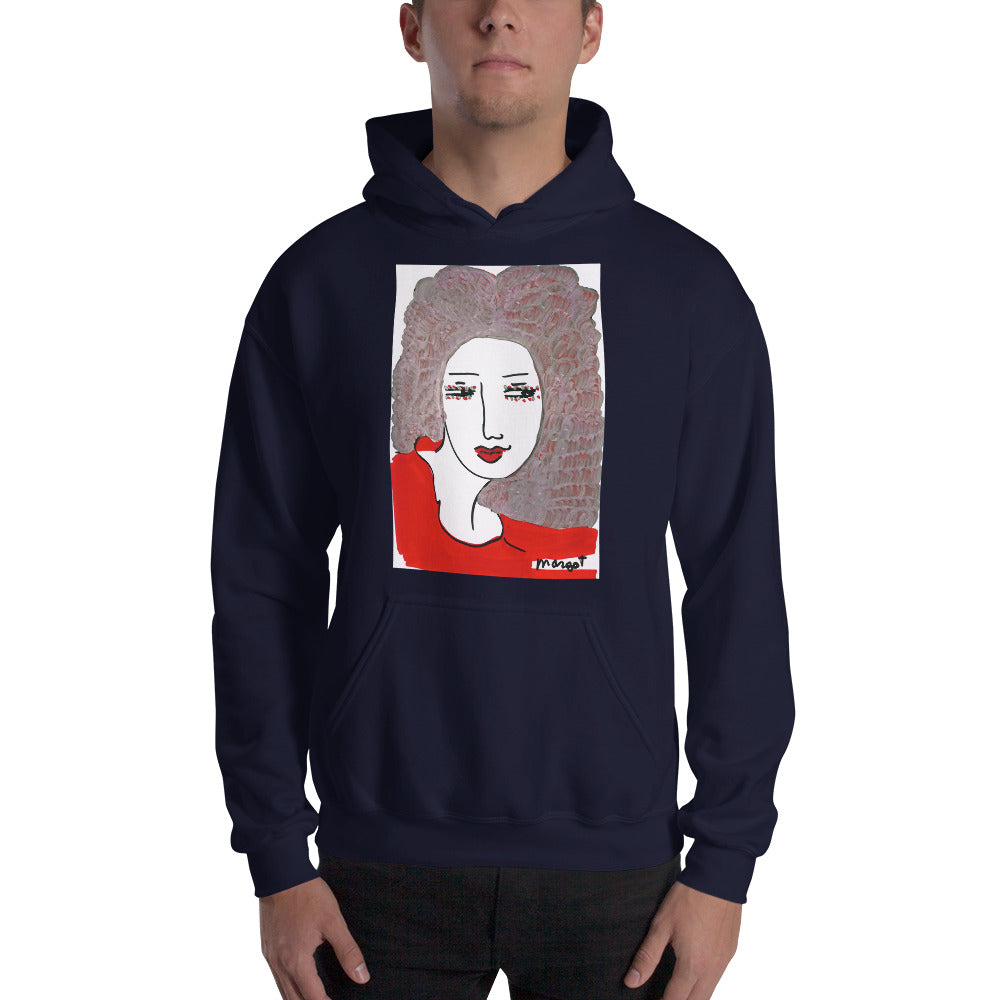 Artistic Hooded Sweatshirt