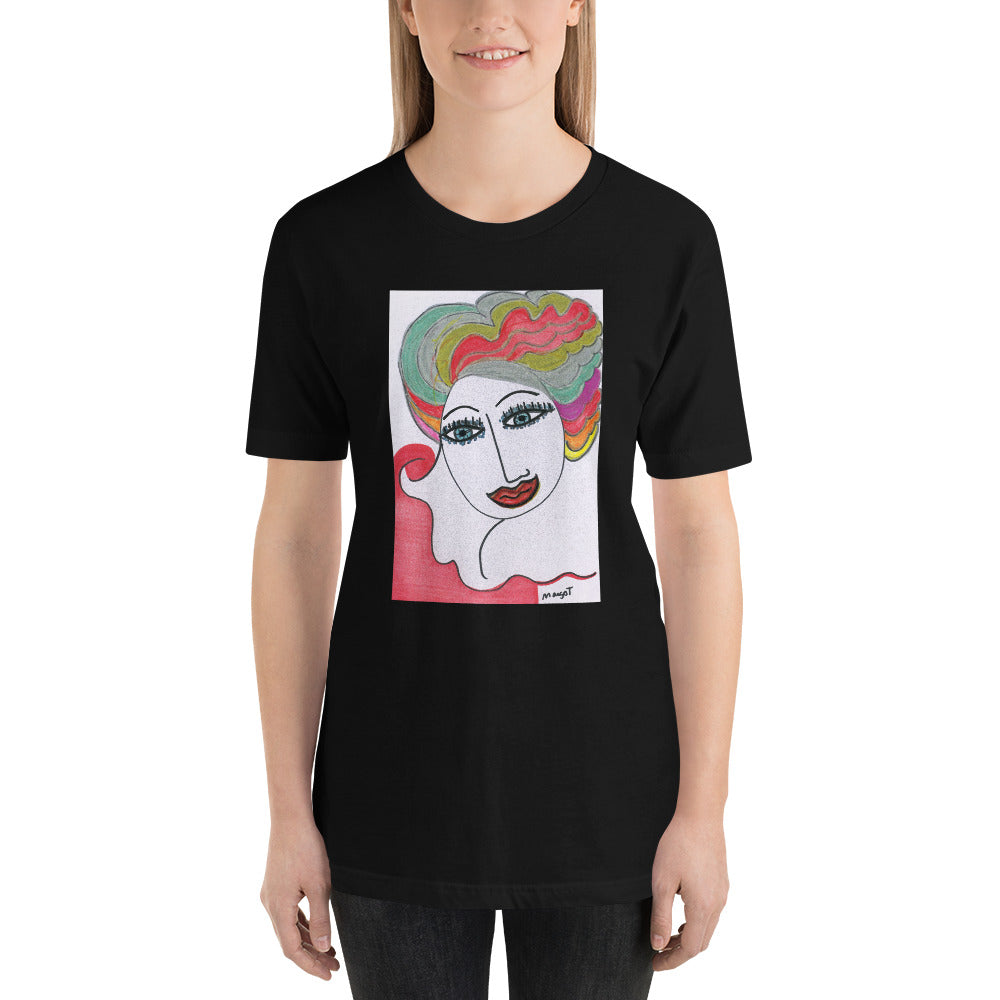 Short-Sleeve Unisex Artistic T-Shirt / Artist - Margot House
