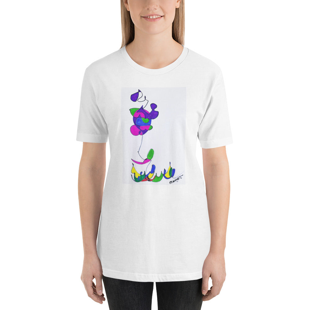 Short-Sleeve Unisex Artistic T-Shirt / Artist -Margot House