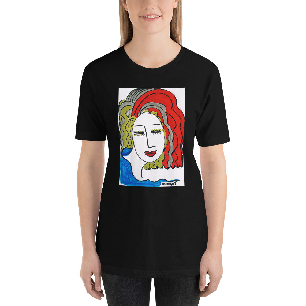 Short-Sleeve Unisex Artistic T-Shirt / Artist - Margot House