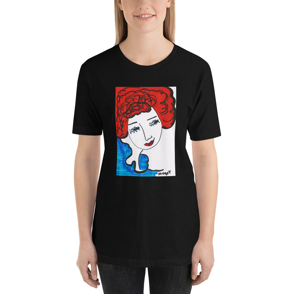 Short-Sleeve Unisex Artistic T-Shirt / Artist - Margot House
