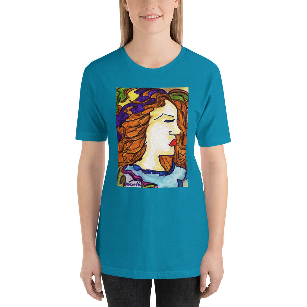 Short-Sleeve Unisex Artistic T-Shirt / Artist - Margot House