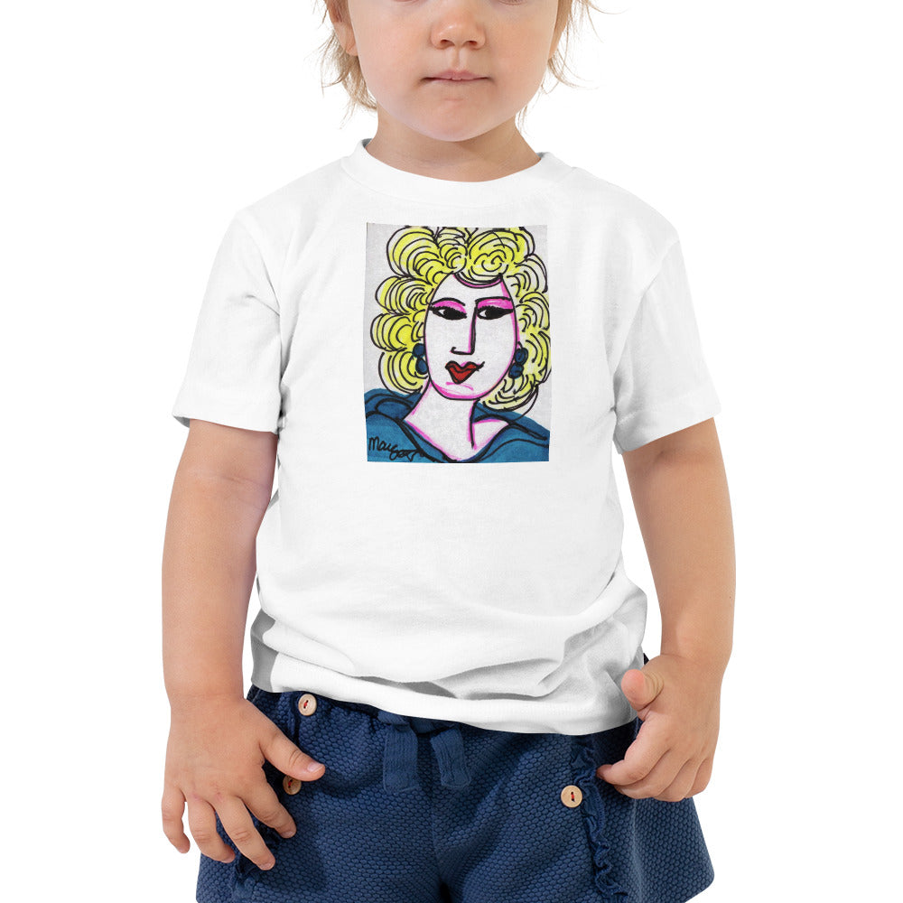Toddler Short Sleeve Artistic Tee /Artist - Margot House