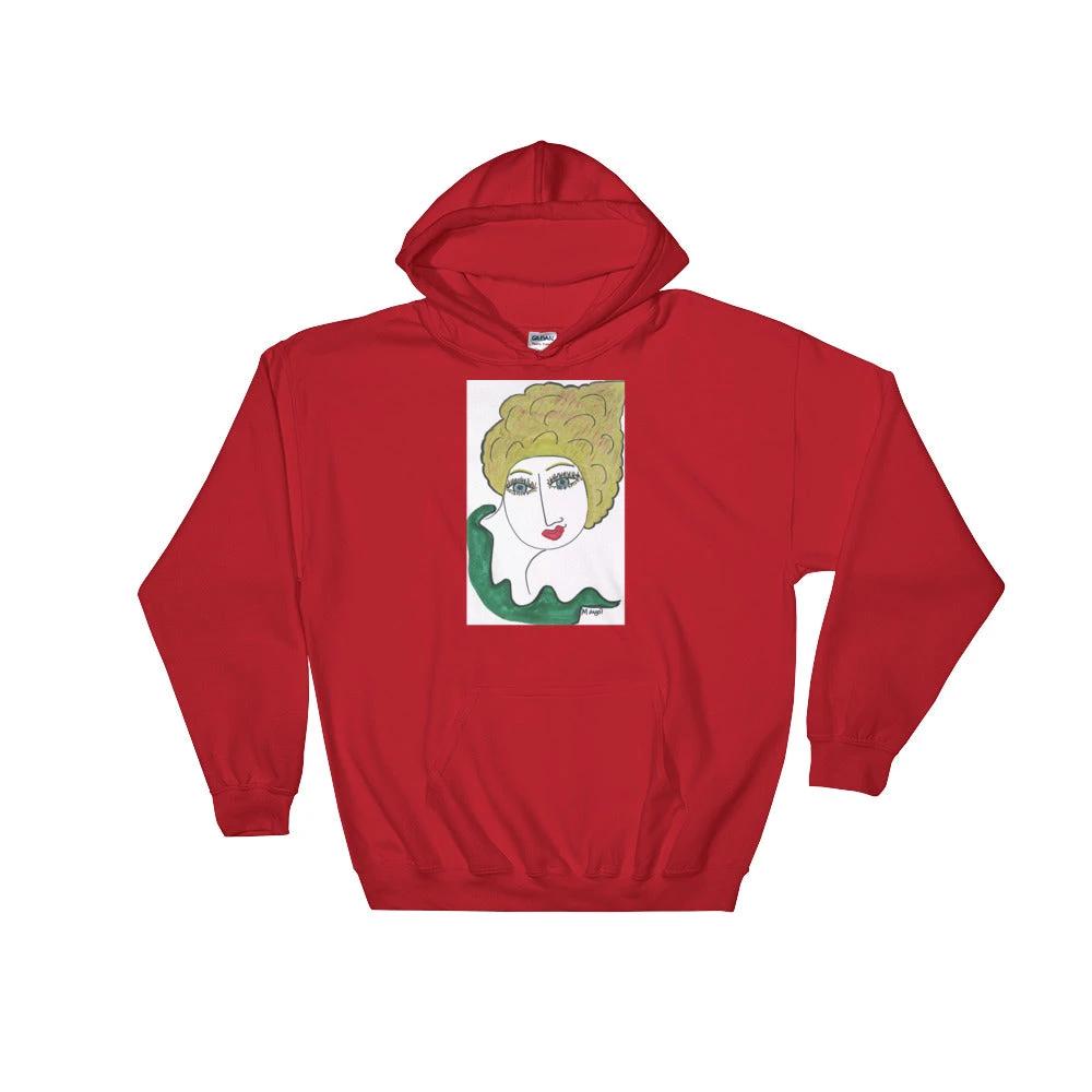 Artistic Hooded Sweatshirt