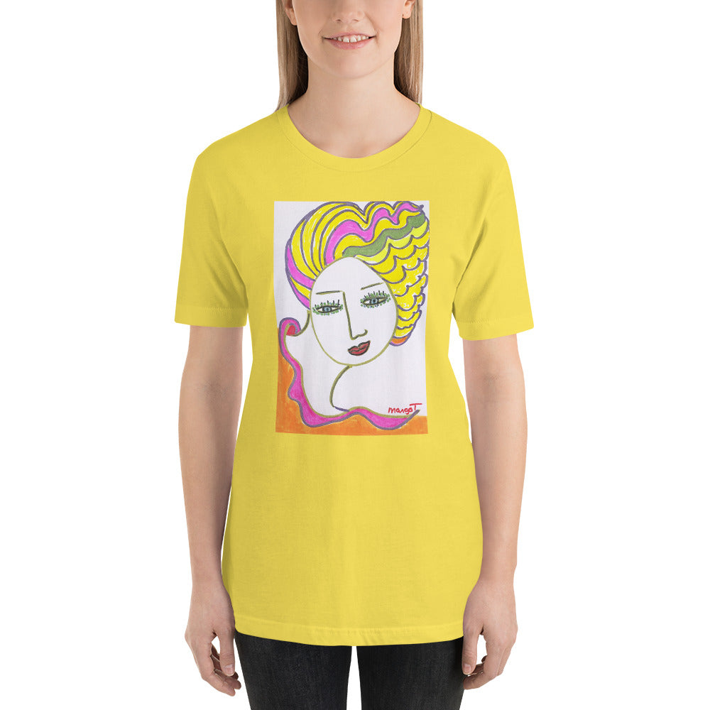 Short-Sleeve Unisex Artistic T-Shirt Artist - Margot House