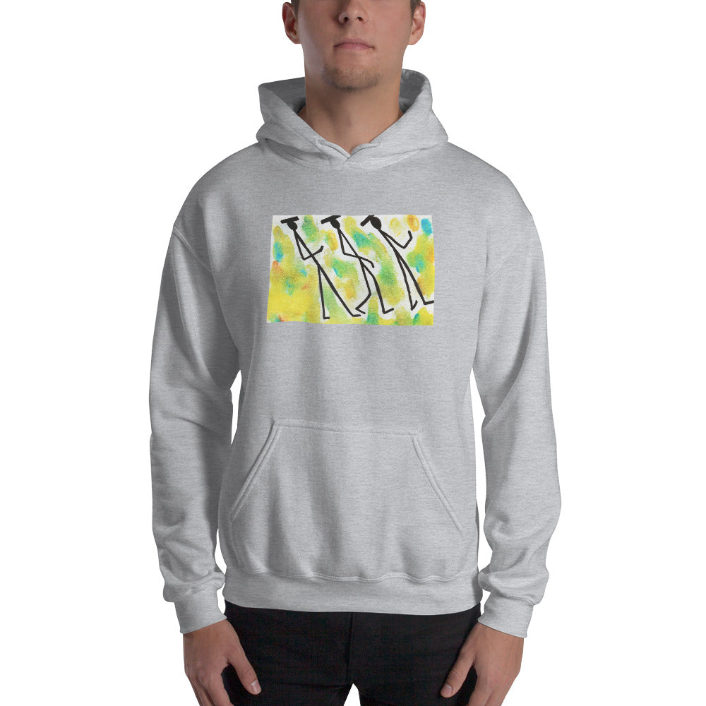 Artistic Hooded Sweatshirt