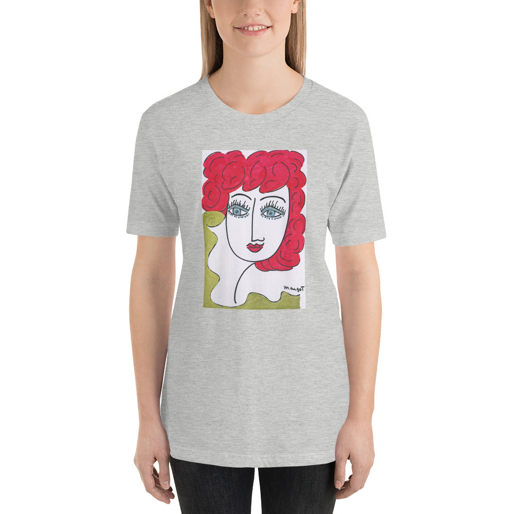 Short-Sleeve Unisex Artistic T-Shirt / Artist - Margot House