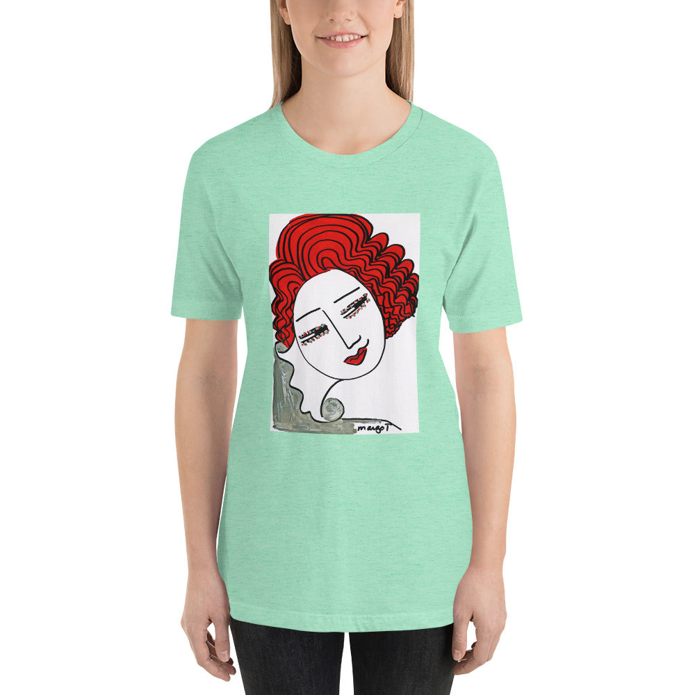 Short-Sleeve Unisex Artistic T-Shirt / Artist - Margot House