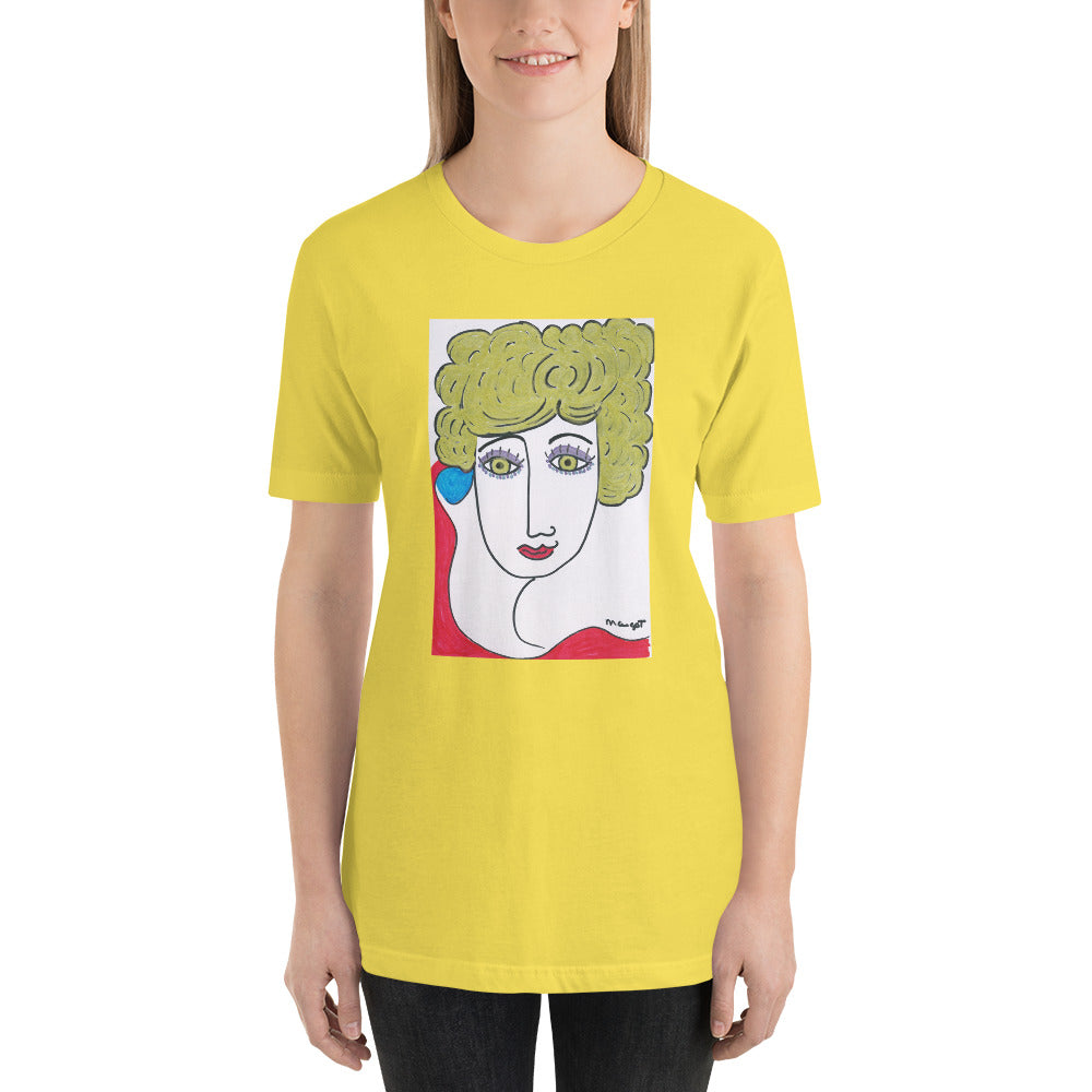 Short-Sleeve Unisex Artistic T-Shirt / Artist - Margot House