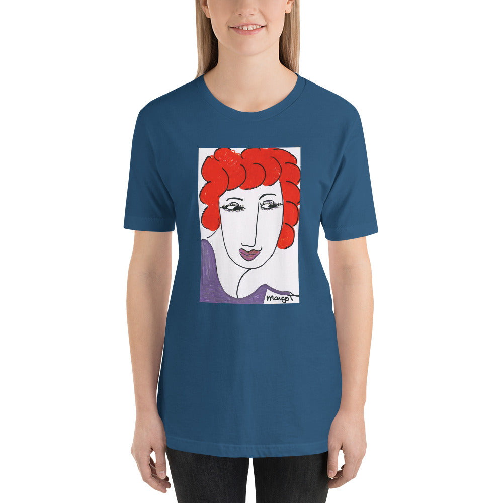 Short-Sleeve Unisex Artistic T-Shirt / Artist - Margot House