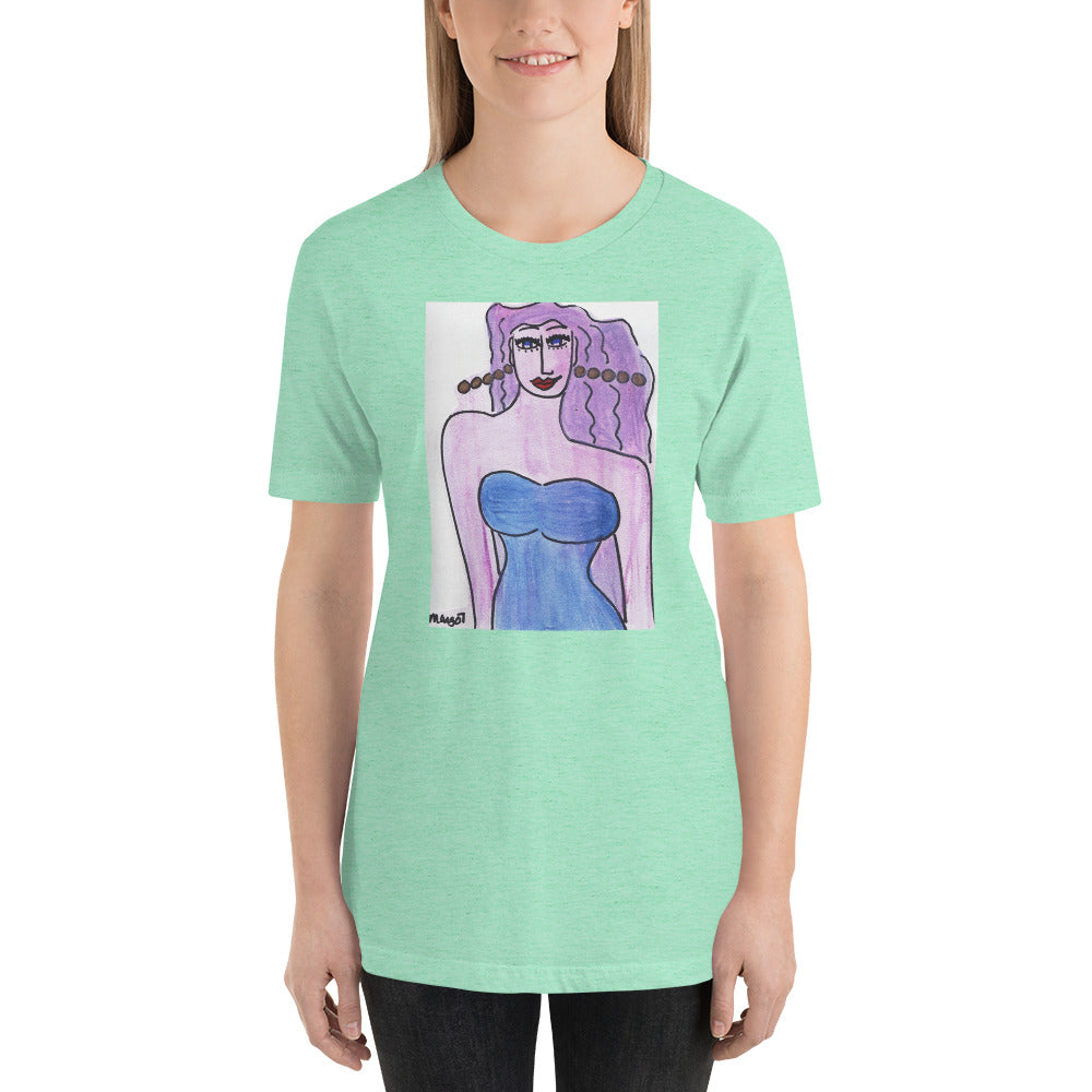 Short-Sleeve Unisex Artistic T-Shirt / Artist - Margot House