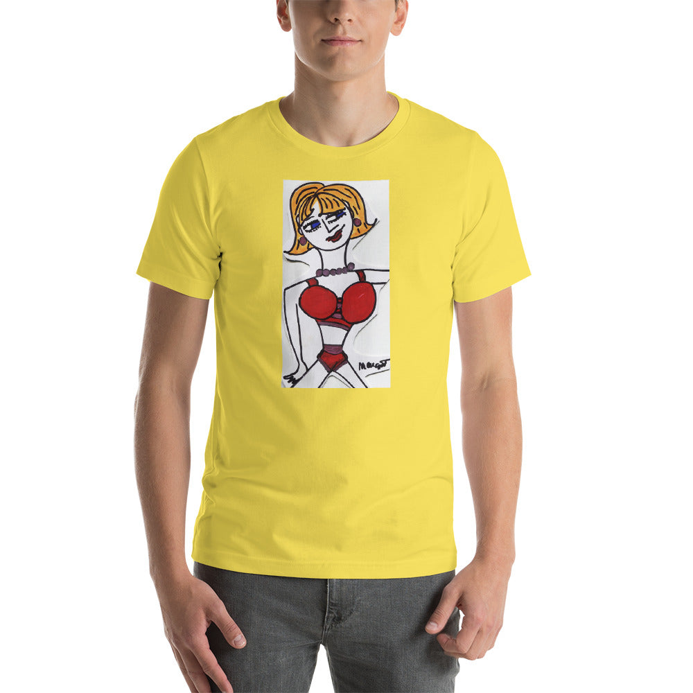 Short-Sleeve Unisex Artistic T-Shirt / Artist - Margot House