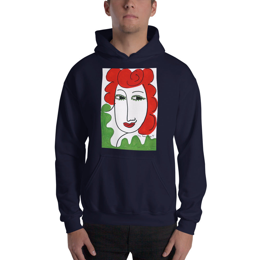 Artistic Hooded Sweatshirt