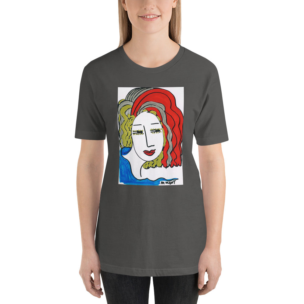 Short-Sleeve Unisex Artistic T-Shirt / Artist - Margot House