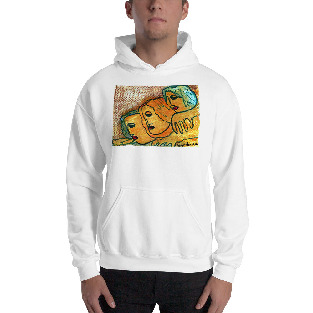 Artistic Hooded Sweatshirt