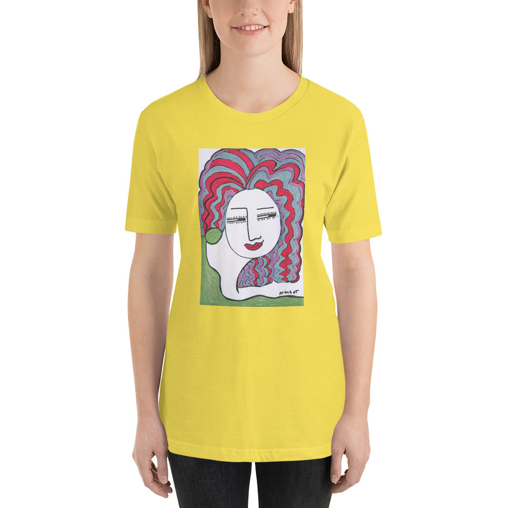 Short-Sleeve Unisex Artistic T-Shirt / Artist - Margot House