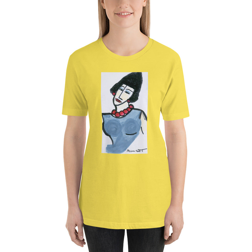 Short-Sleeve Unisex Artistic T-Shirt / Artist - Margot House