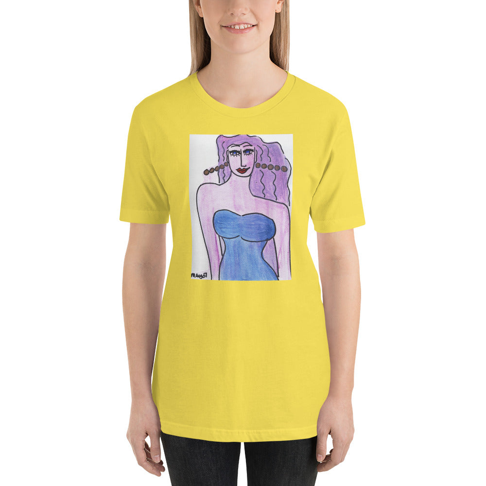 Short-Sleeve Unisex Artistic T-Shirt / Artist - Margot House