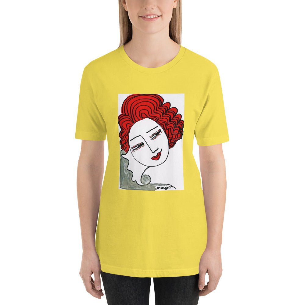 Short-Sleeve Unisex Artistic T-Shirt / Artist - Margot House