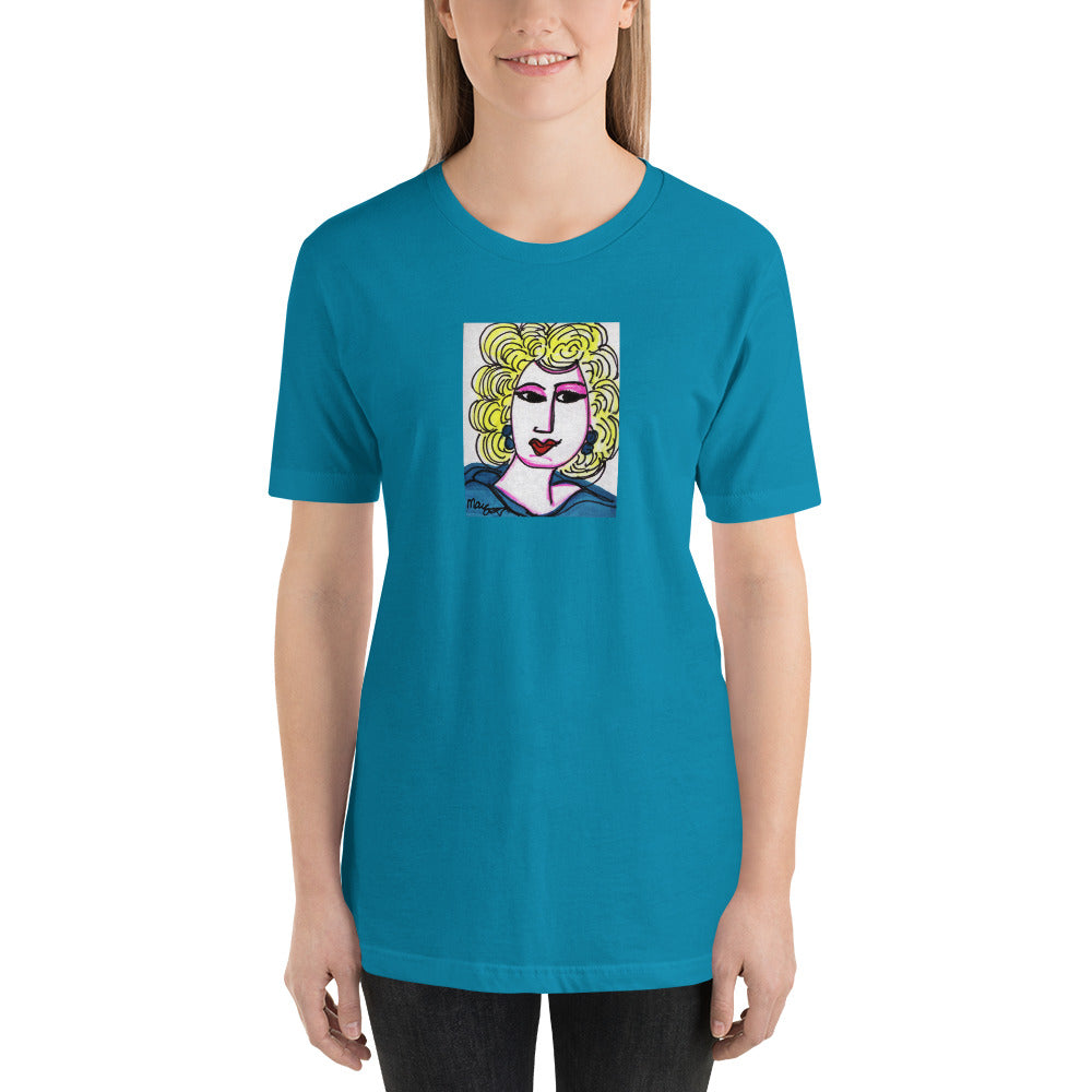 Short-Sleeve Unisex Artistic T-Shirt / Artist - Margot House