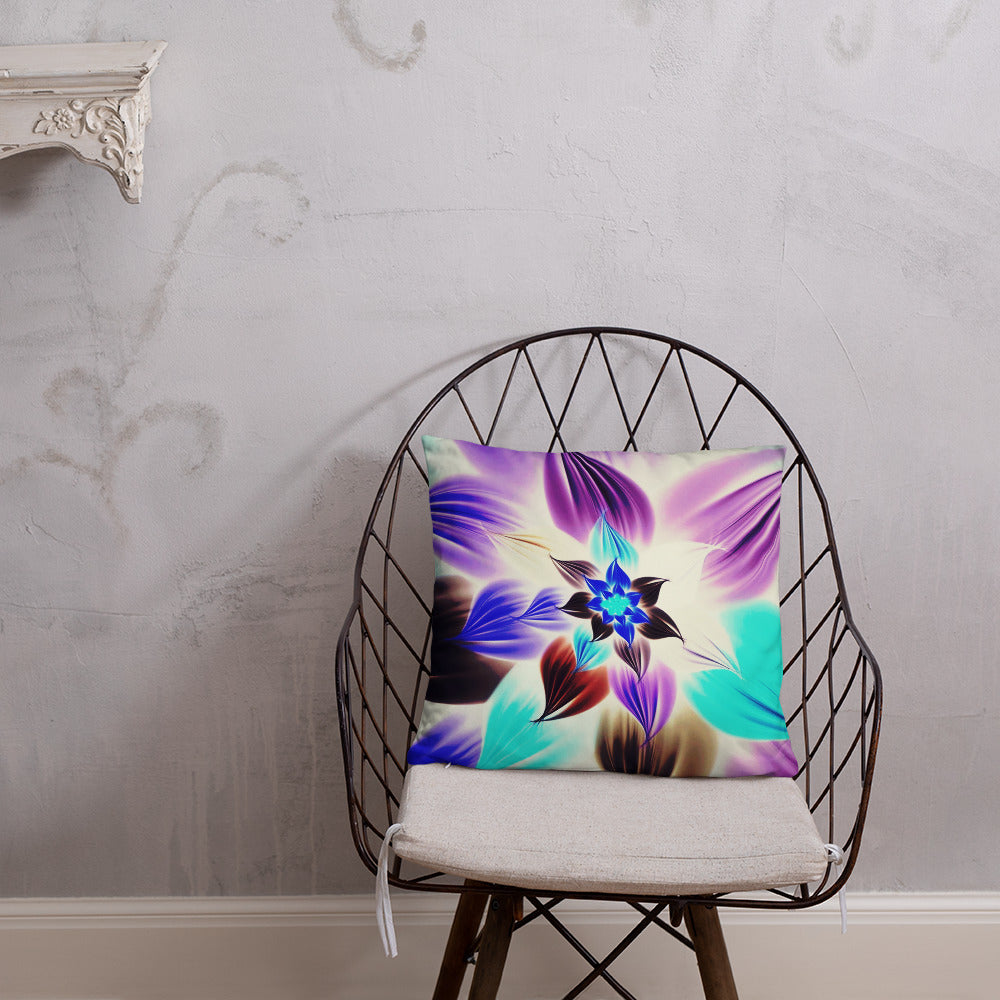 The colorful Linda Accent Pillow / Artist - Bryan Ameigh