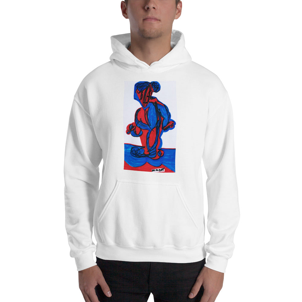 Artistic Hooded Sweatshirt