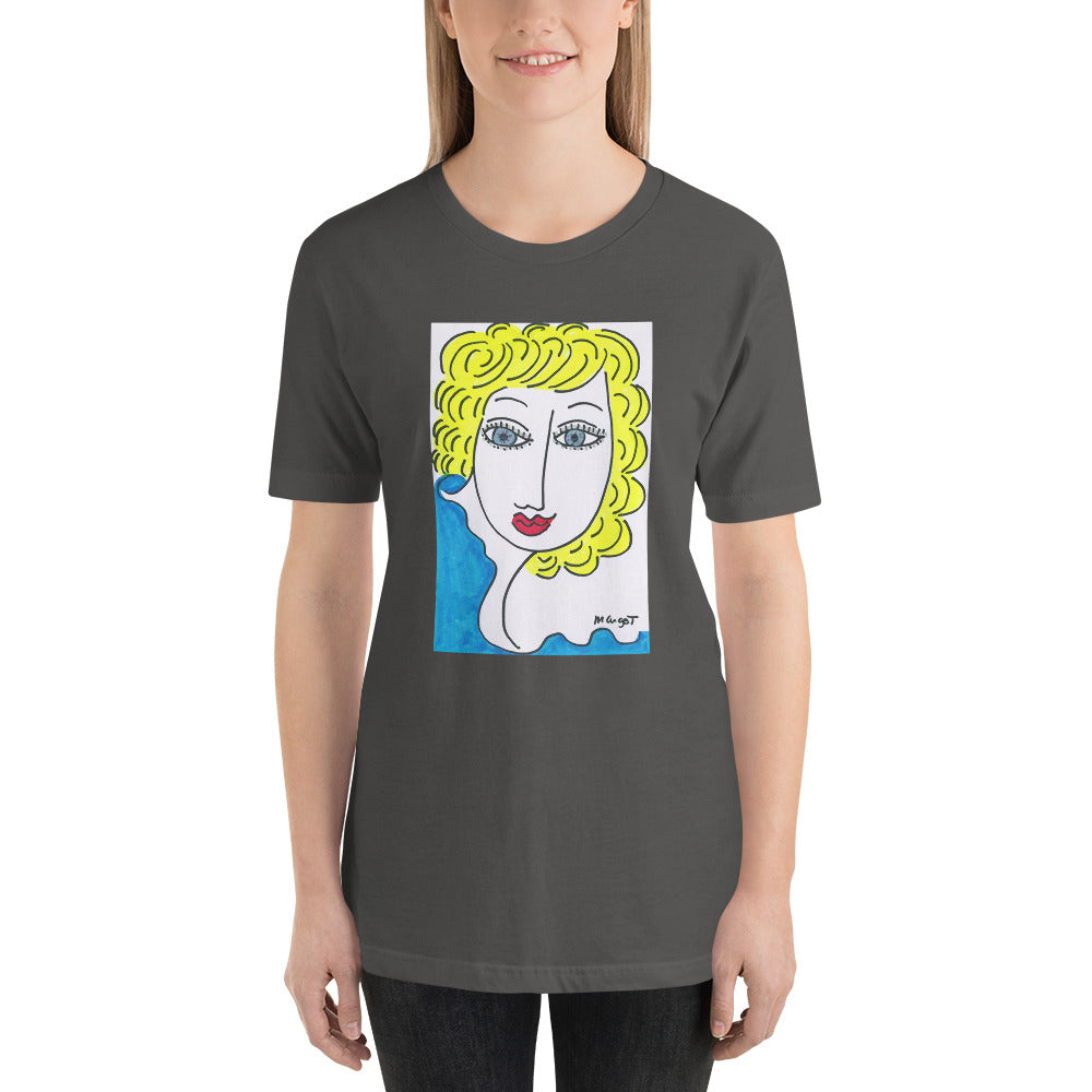 Short-Sleeve Unisex Artistic T-Shirt / Artist - Margot House