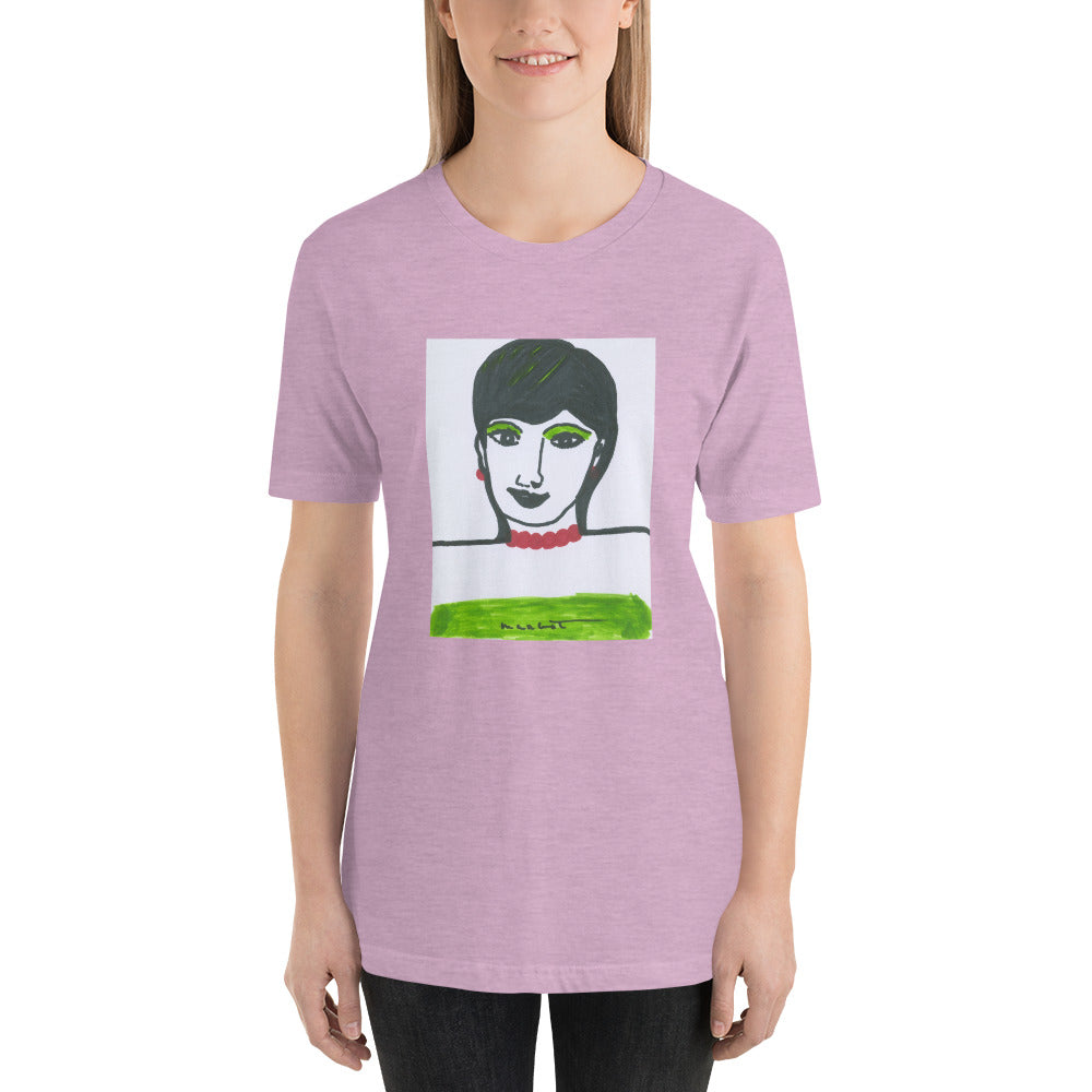 Short-Sleeve Unisex Artistic T-Shirt / Artist -Margot House