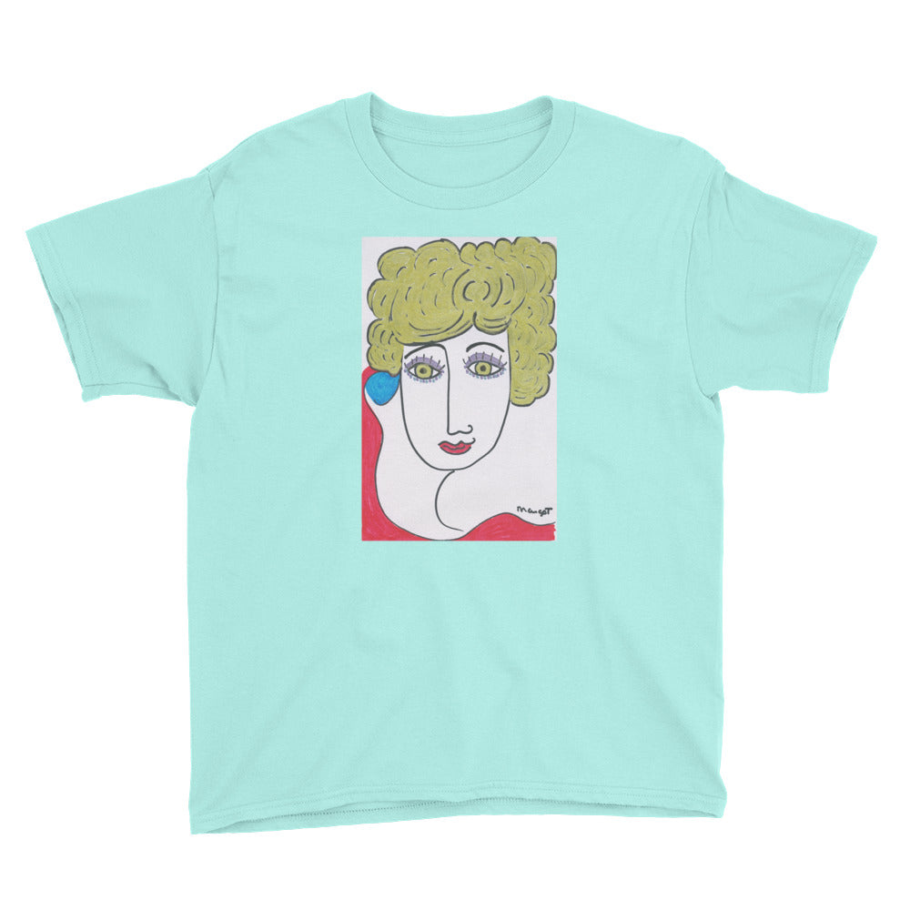 Youth Short Sleeve Artistic T-Shirt / Artist - Margot House