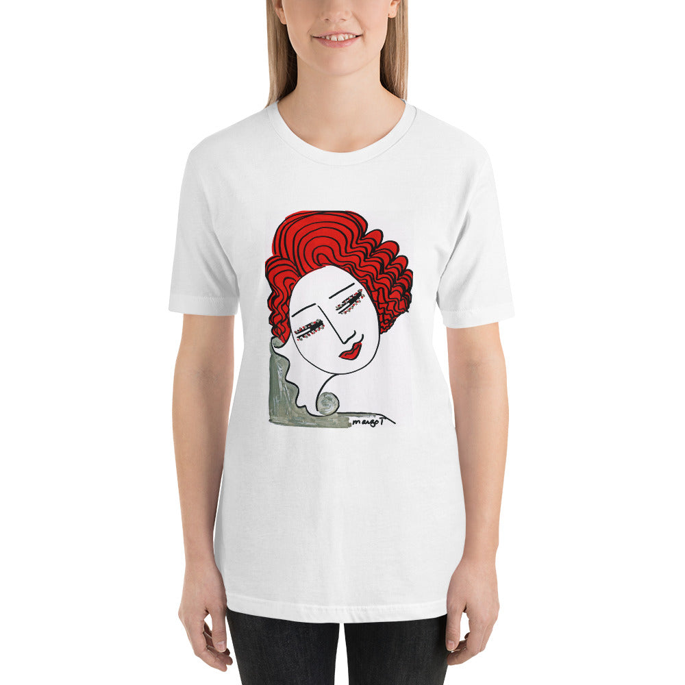 Short-Sleeve Unisex Artistic T-Shirt / Artist - Margot House