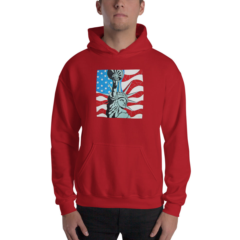 Artistic Hooded Sweatshirt