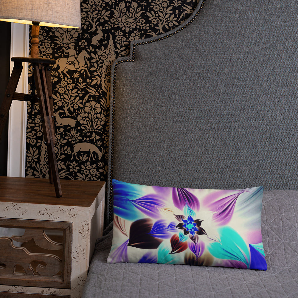 The colorful Linda Accent Pillow / Artist - Bryan Ameigh