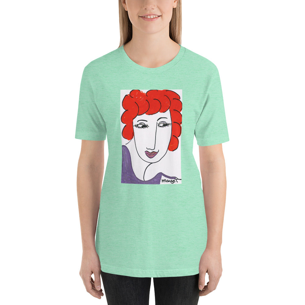 Short-Sleeve Unisex Artistic T-Shirt / Artist - Margot House