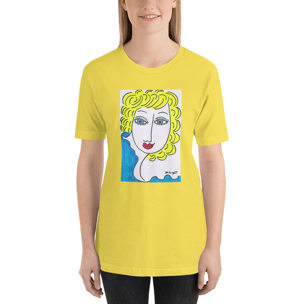 Short-Sleeve Unisex Artistic T-Shirt / Artist - Margot House