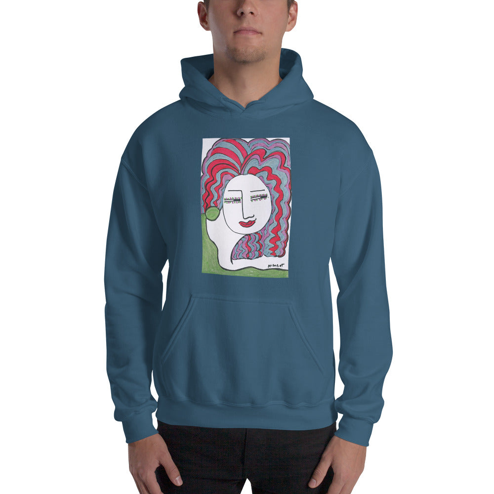 Artistic Hooded Sweatshirt