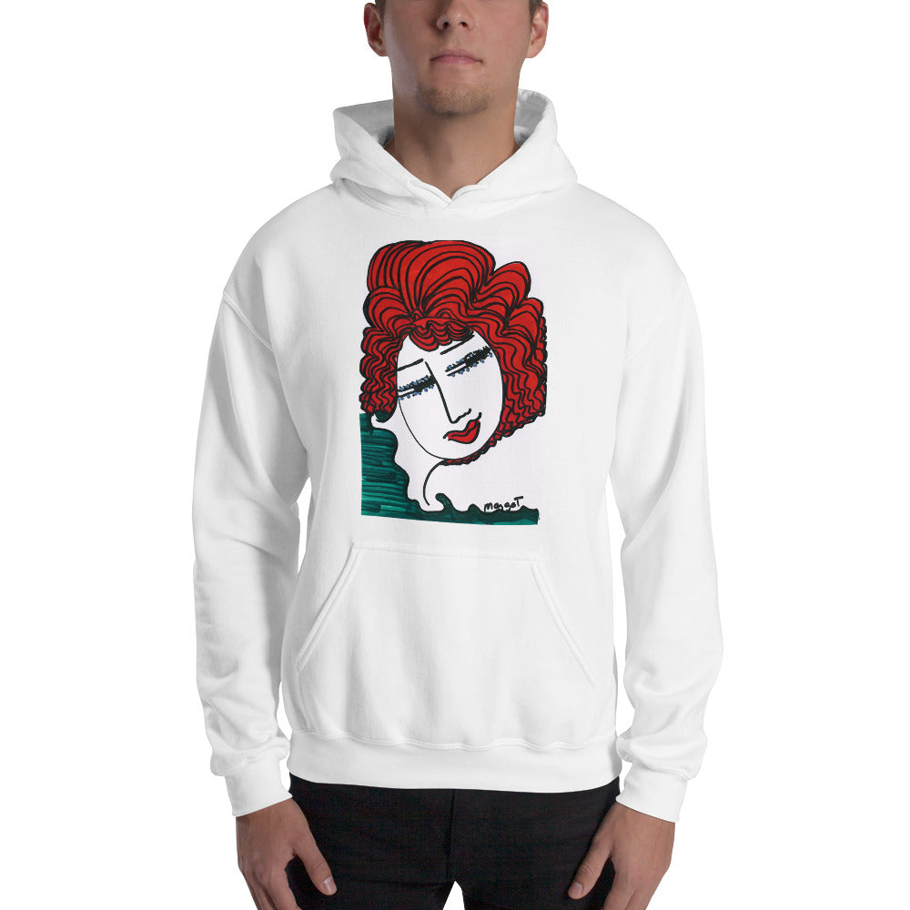 Artistic Hooded Sweatshirt