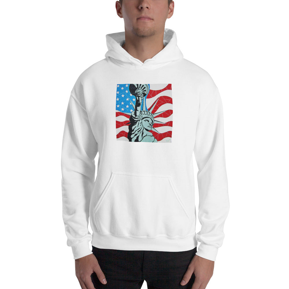 Artistic Hooded Sweatshirt