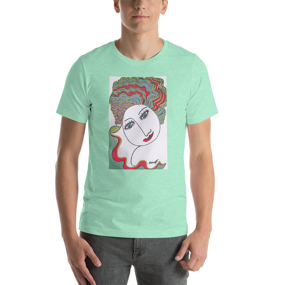 Short-Sleeve Unisex Artistic T-Shirt / Artist - Margot House